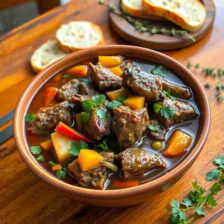 Caribbean Goat Stew